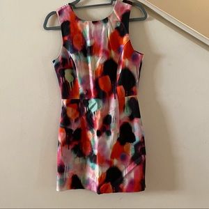 French Connection- spray paint dress